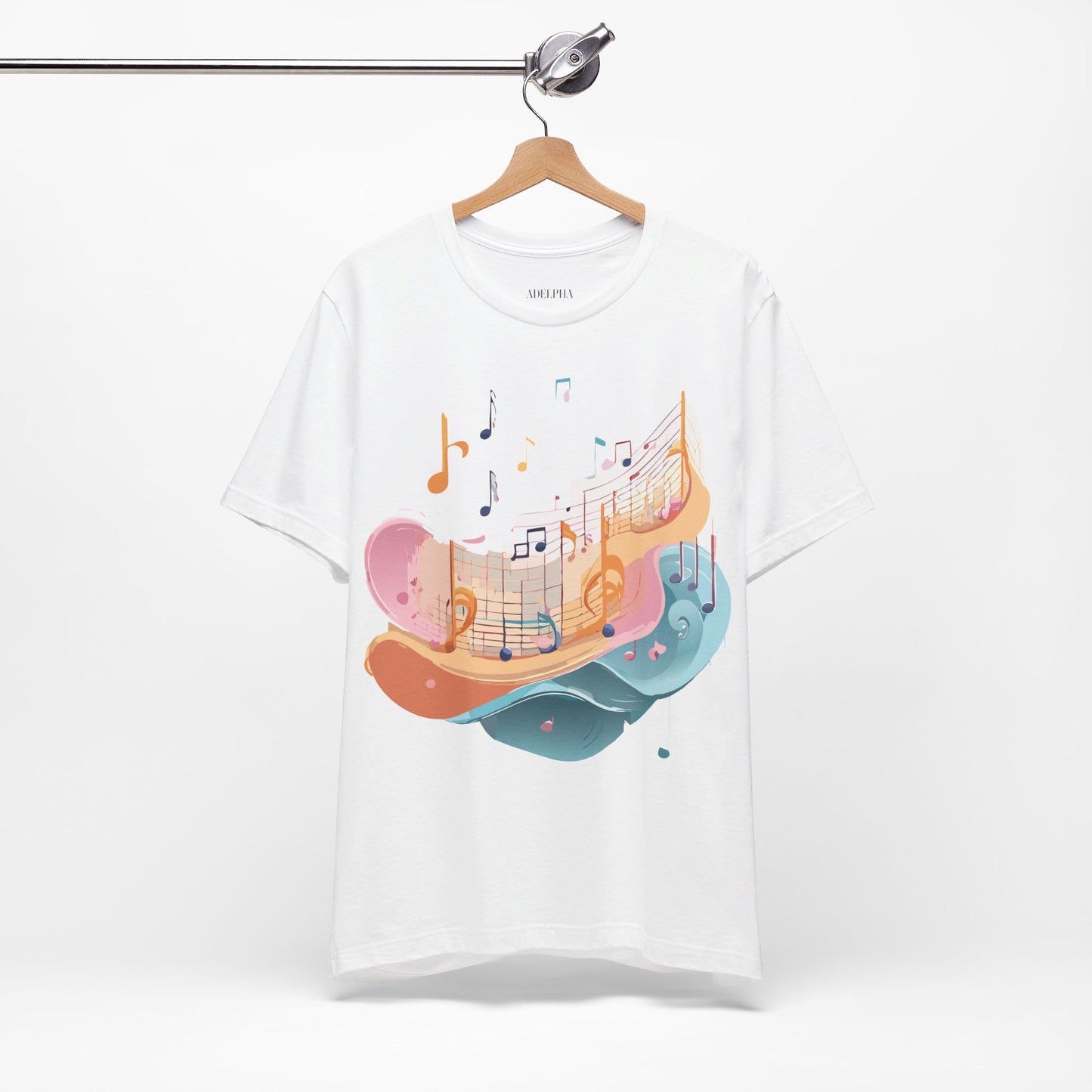 T-shirt en coton naturel - Collection Musique