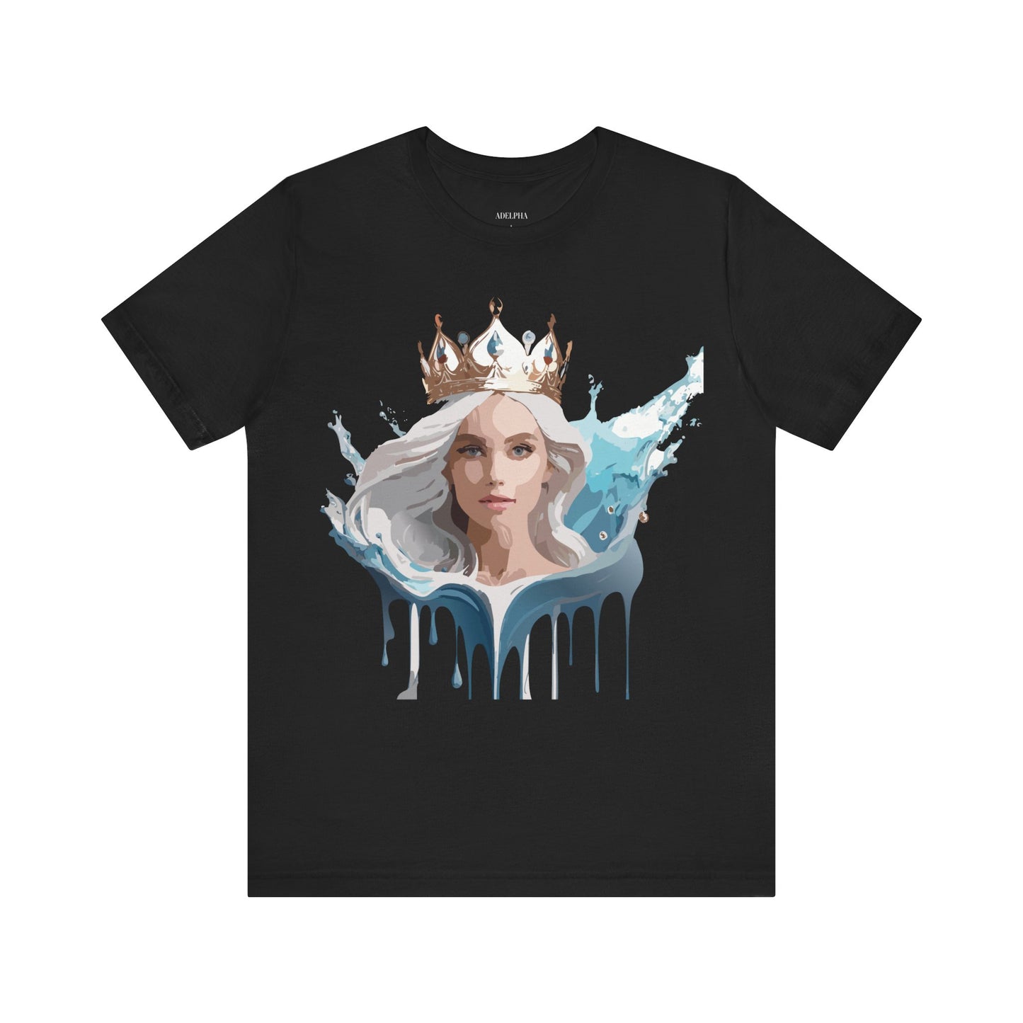 T-Shirt aus natürlicher Baumwolle – Queen Collection