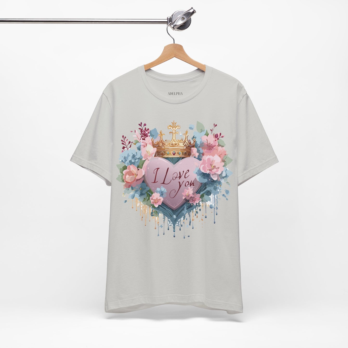 Natural Cotton Tee Shirt - Love story Collection