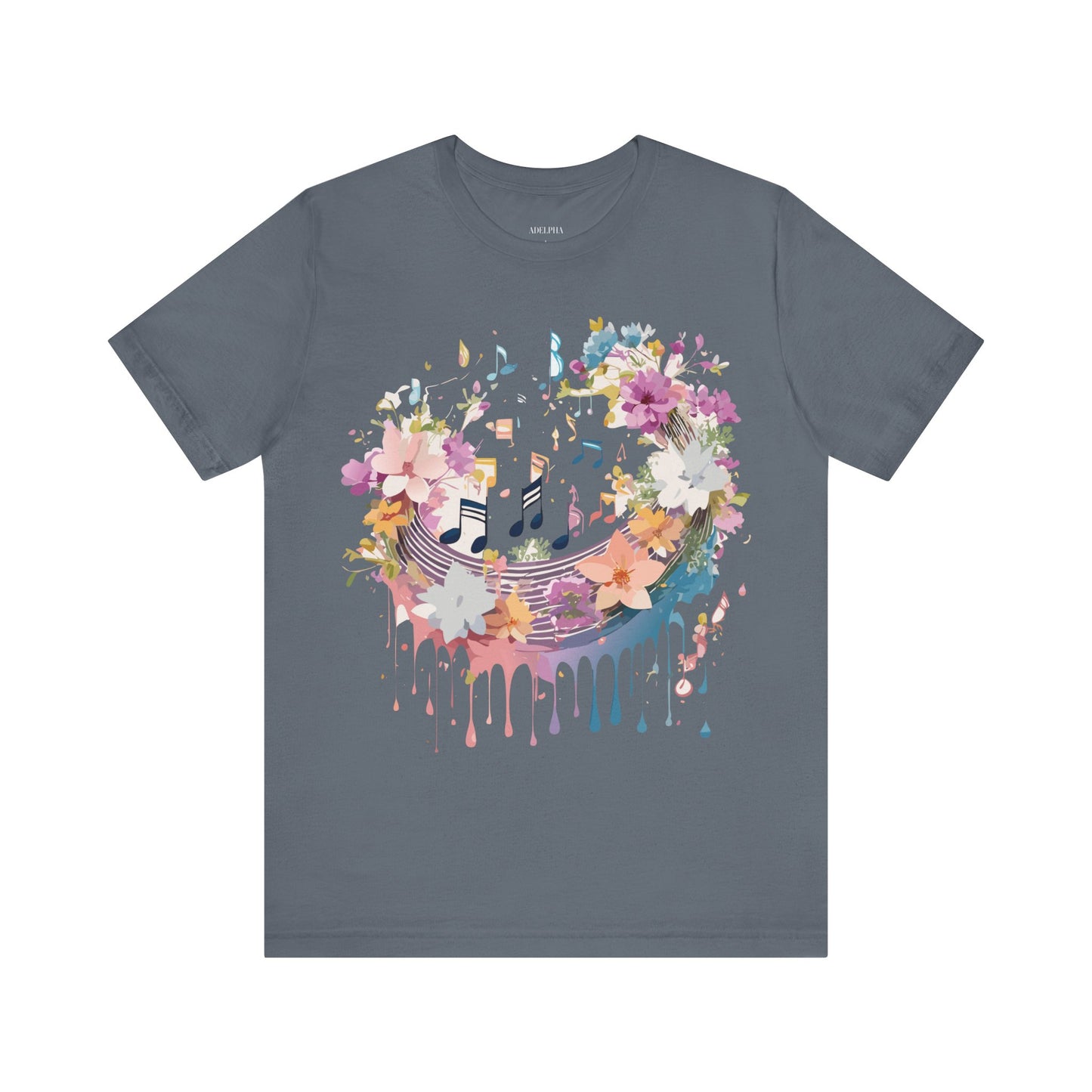 Natural Cotton Tee Shirt - Music Collection