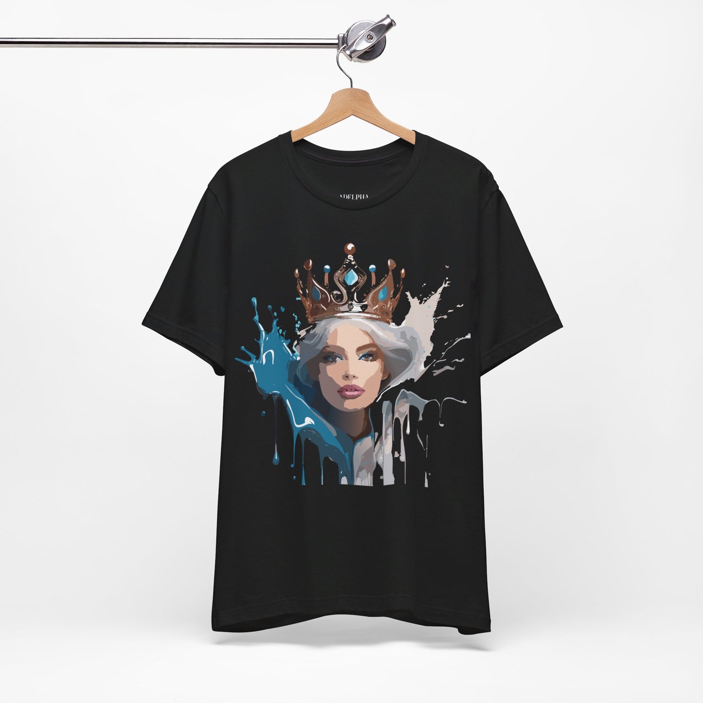 T-Shirt aus natürlicher Baumwolle – Queen Collection