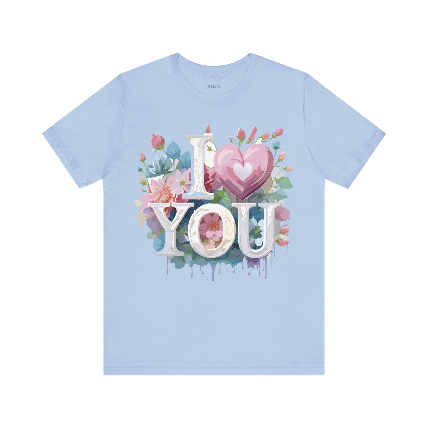 Natural Cotton Tee Shirt - Love story Collection