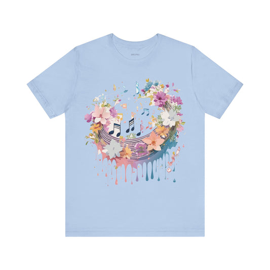 T-shirt en coton naturel - Collection Musique