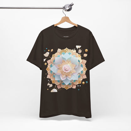 Natural Cotton Tee Shirt - Medallion Collection Printify