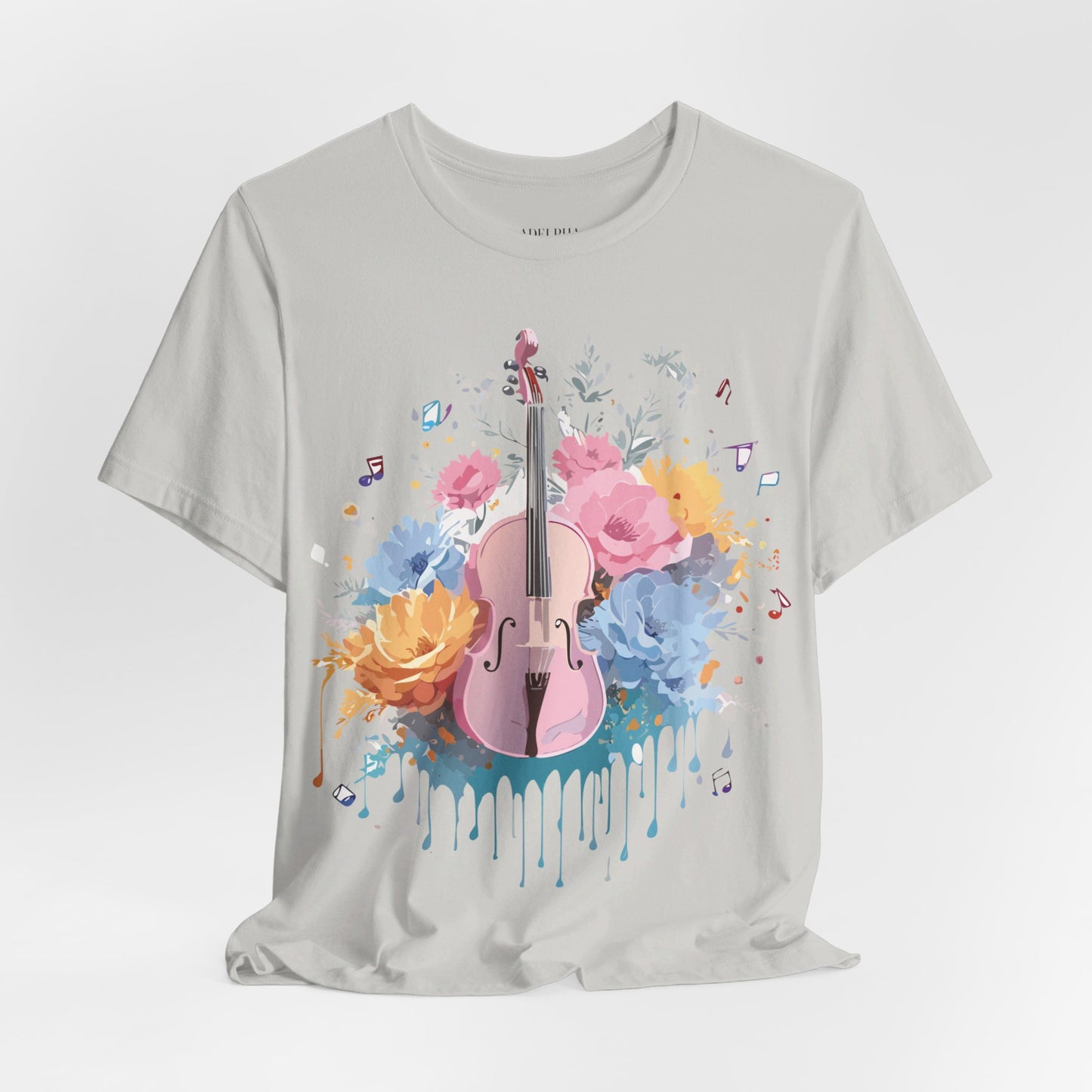 Natural Cotton Tee Shirt - Music collection