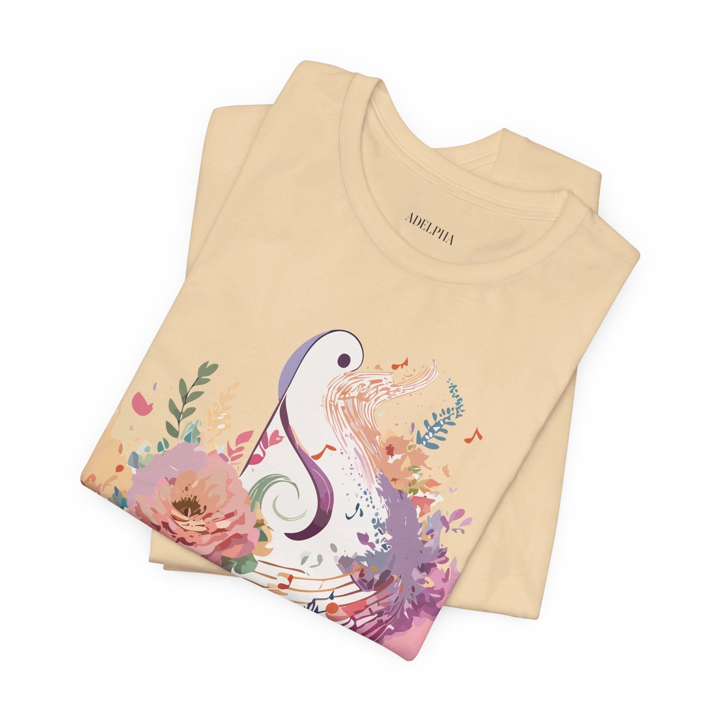 T-shirt en coton naturel - Collection Musique