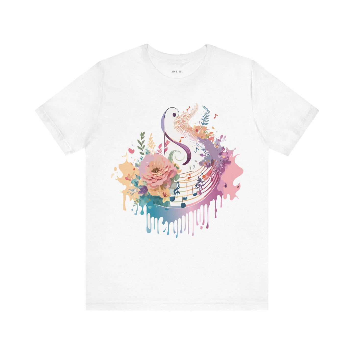 T-shirt en coton naturel - Collection Musique