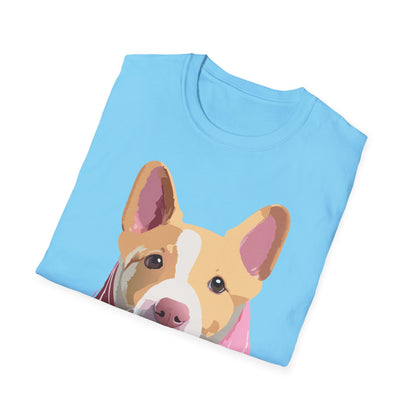 Dog Shirt Unisex Animal Print Tee Cotton T Shirt For Pet Lovers