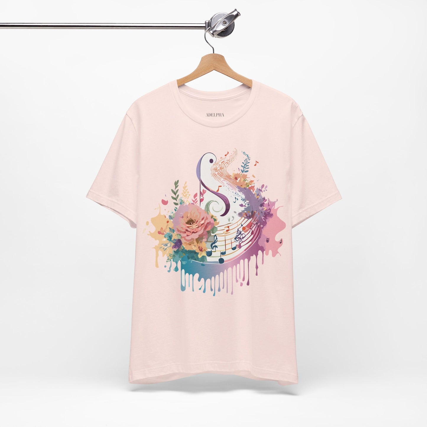 T-shirt en coton naturel - Collection Musique