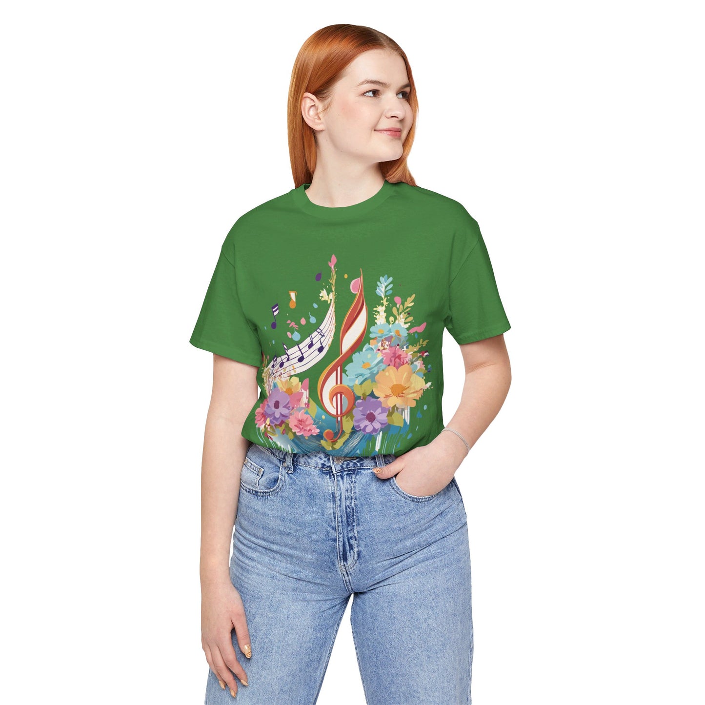 Natural Cotton Tee Shirt - Music Collection