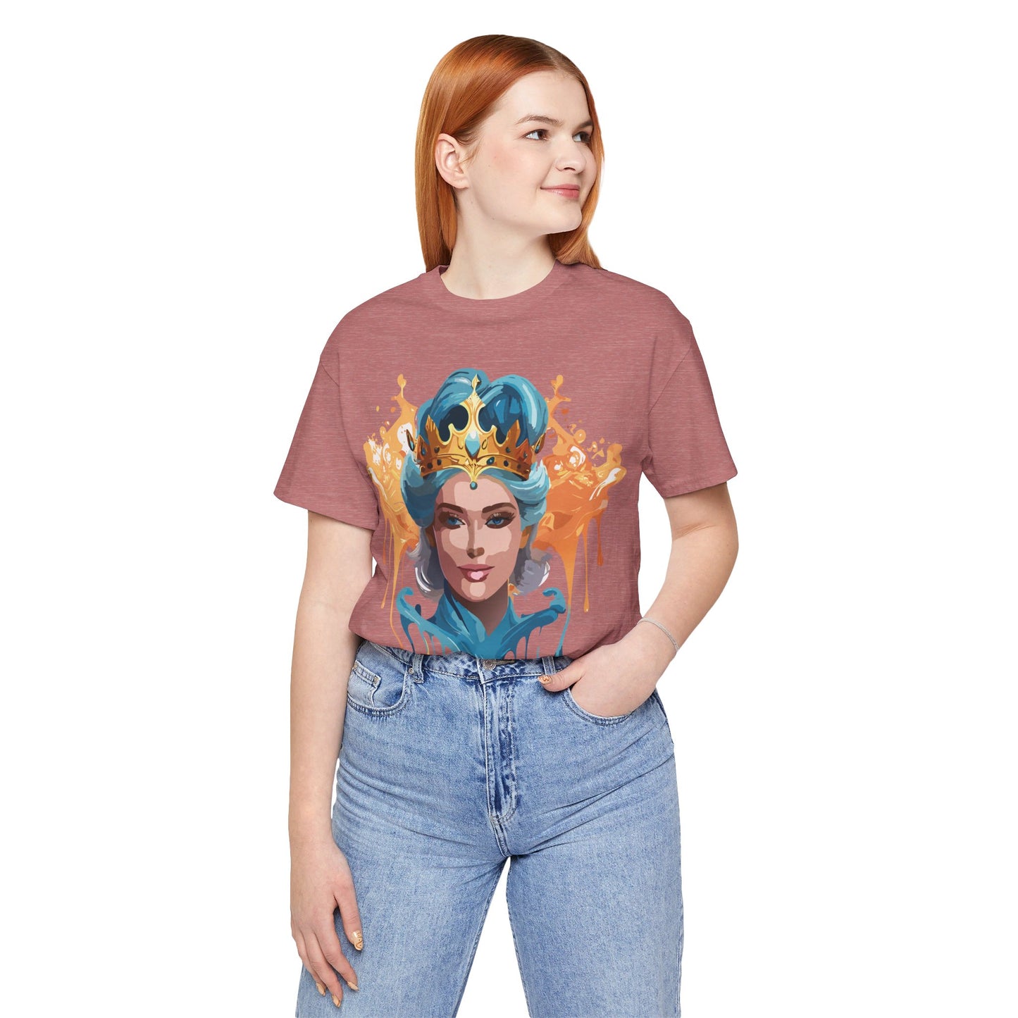 Natural Cotton Tee Shirt - Queen Collection