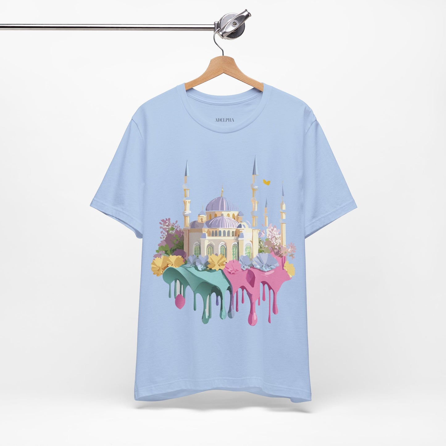 Natural Cotton Tee Shirt - Istanbul, Turkey