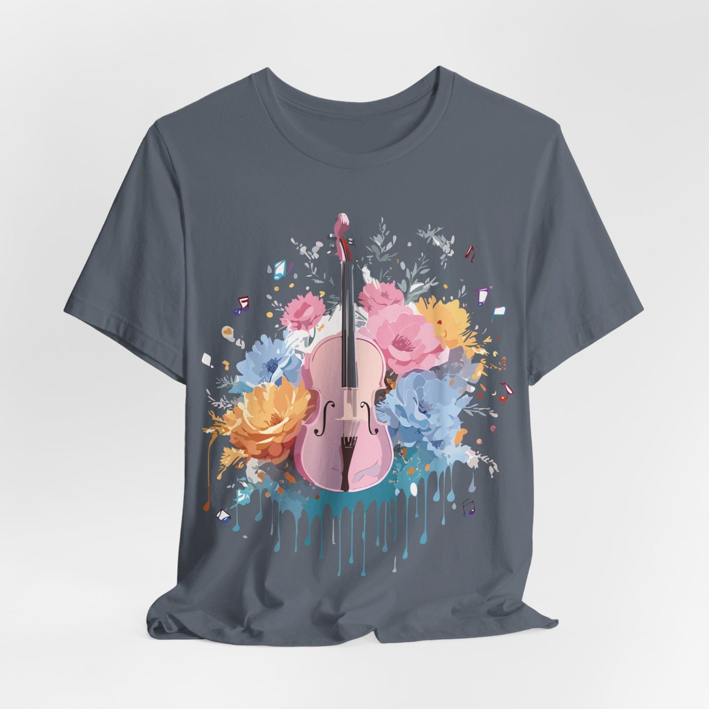 Natural Cotton Tee Shirt - Music Collection