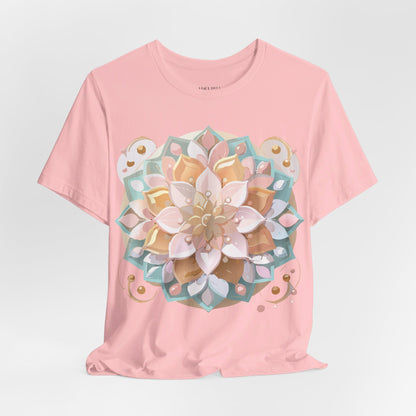 Natural Cotton Tee Shirt - Medallion Collection Printify