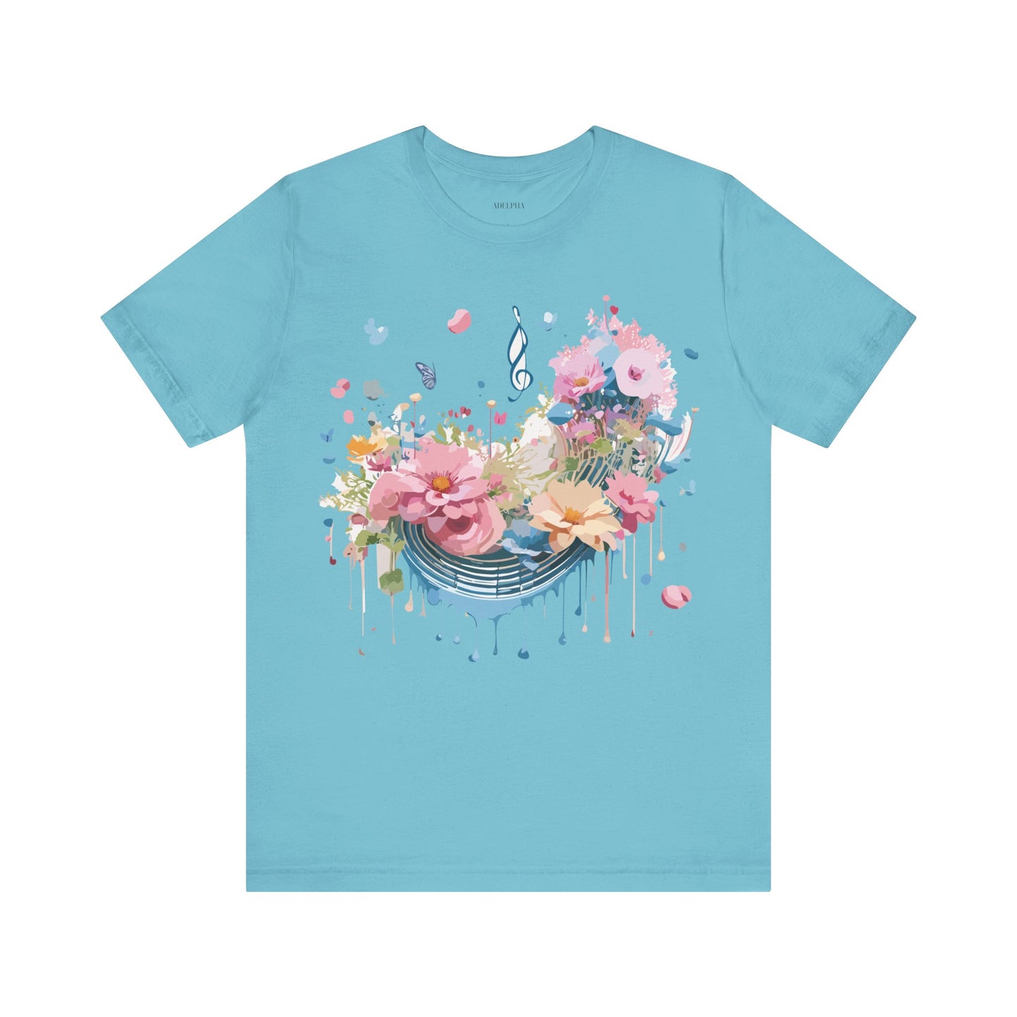 Natural Cotton Tee Shirt - Music collection