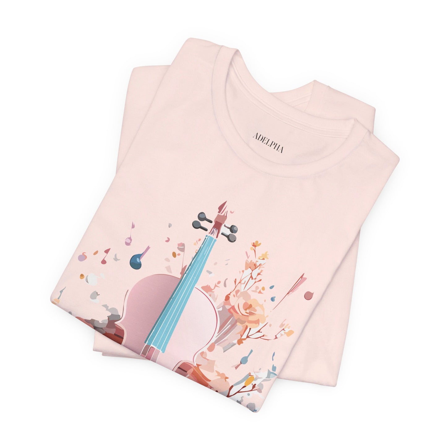 T-shirt en coton naturel - Collection Musique