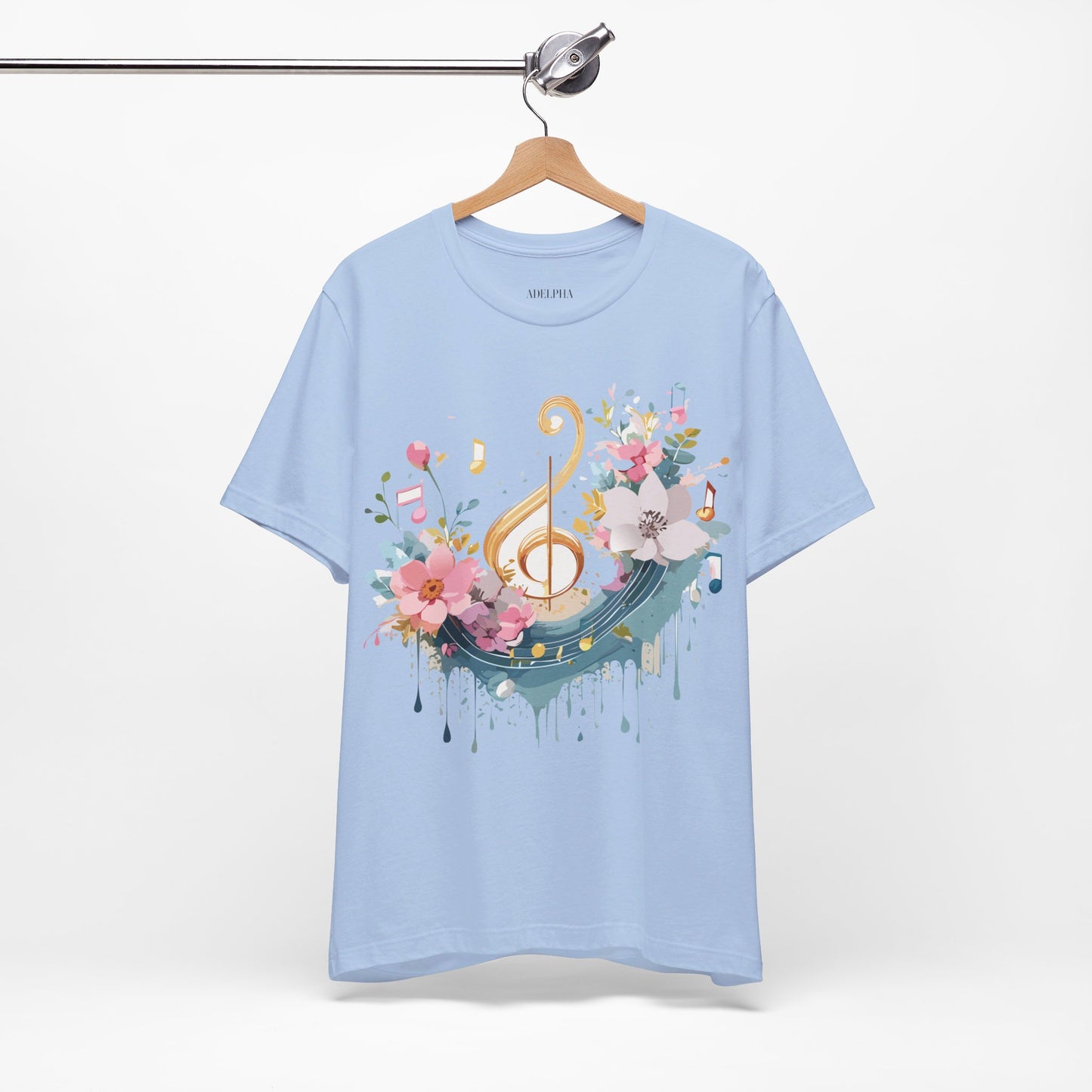 T-shirt en coton naturel - Collection Musique