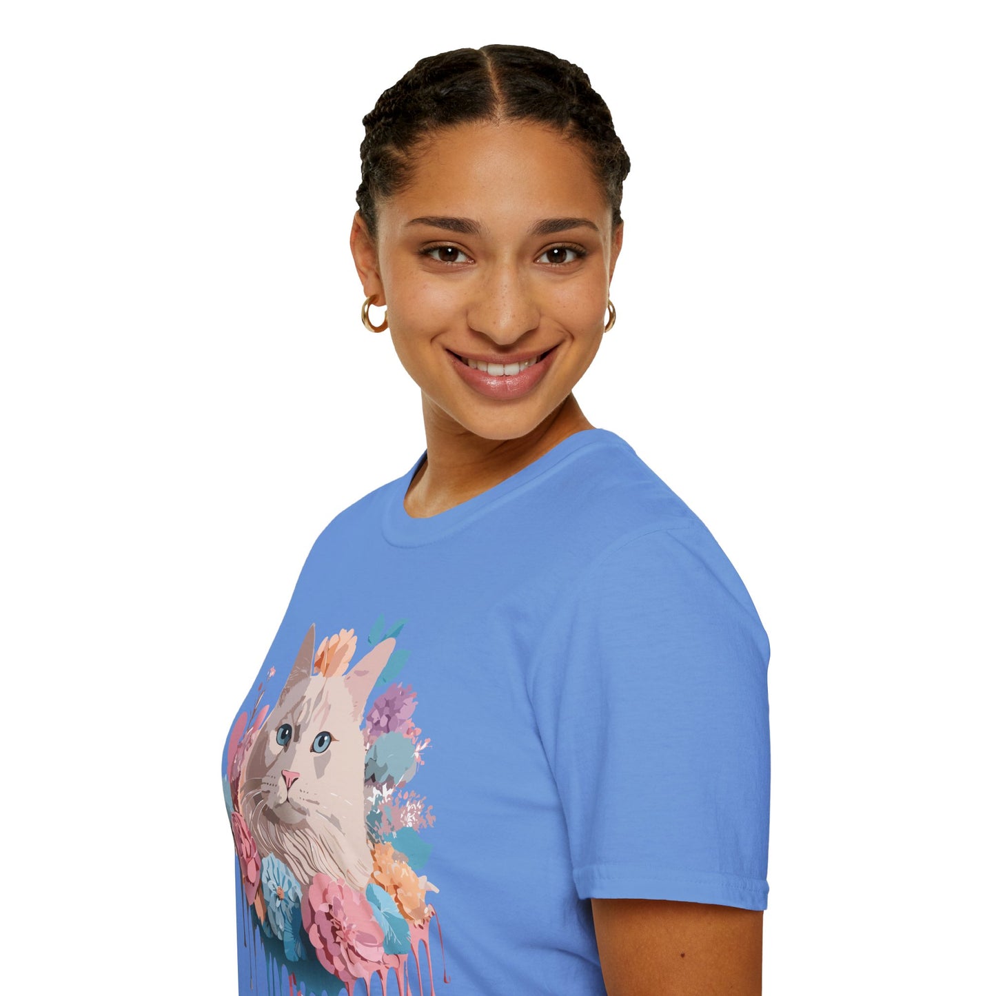 Cat Shirt, Shirt with Cat, Cats Tee, Kitten Tee