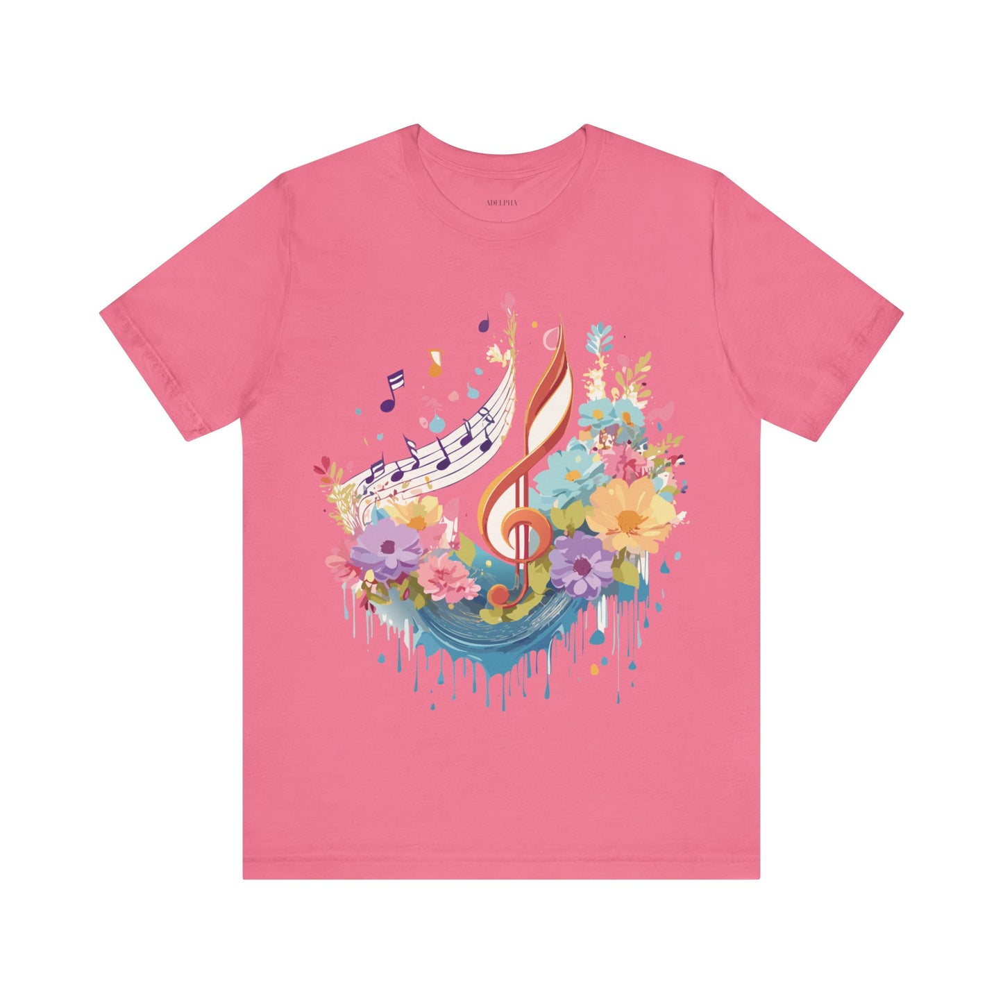 T-shirt en coton naturel - Collection Musique