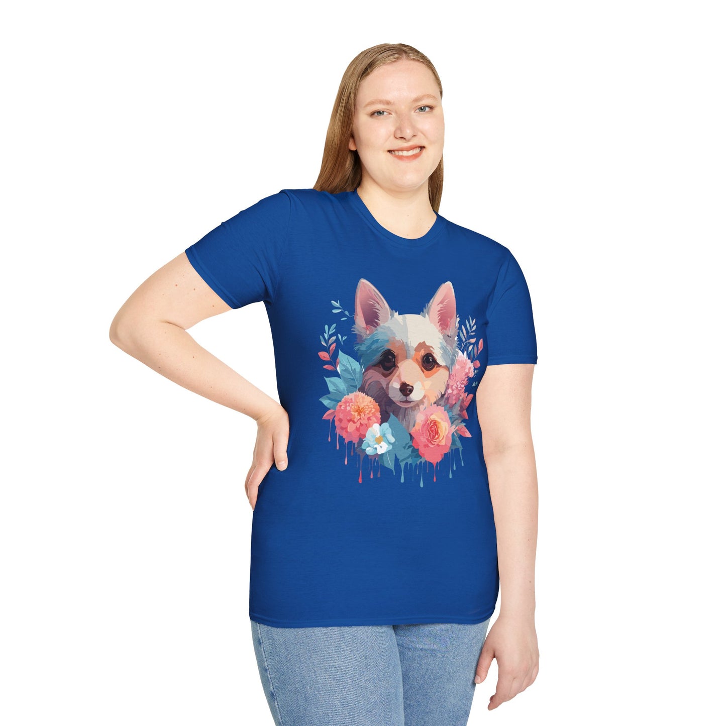 Dog Shirt, Shirt with Dog, Animal Tee, Shirt with Animals