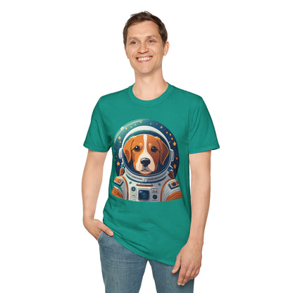 Dog Shirt Unisex Animal Print Tee Softstyle Short Sleeve Tee