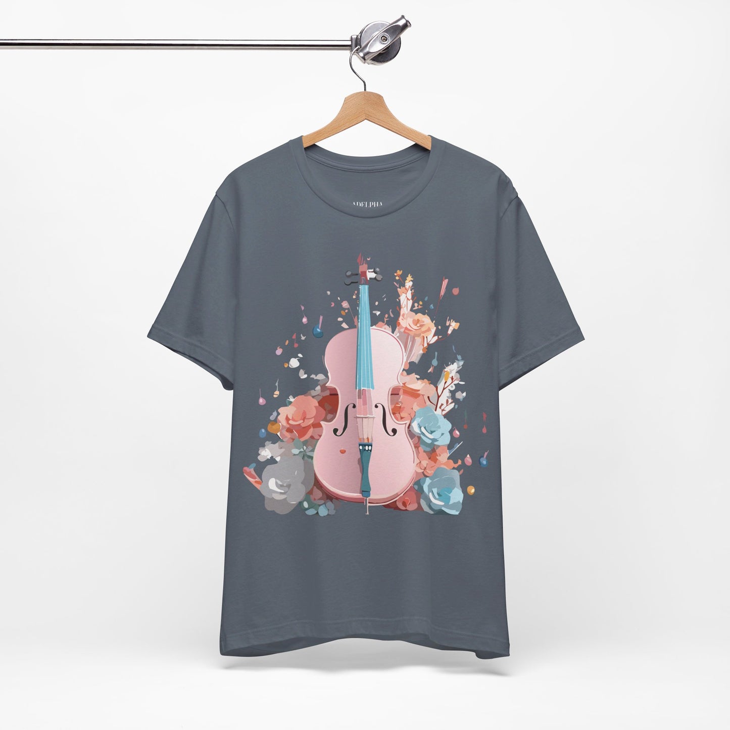 Natural Cotton Tee Shirt - Music Collection