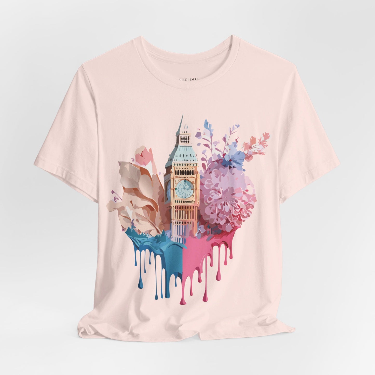 Natural Cotton Tee Shirt - Beautiful Places Collection - London