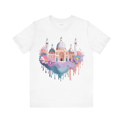 Natural Cotton Tee Shirt - Beautiful Places Collection - Venice Printify