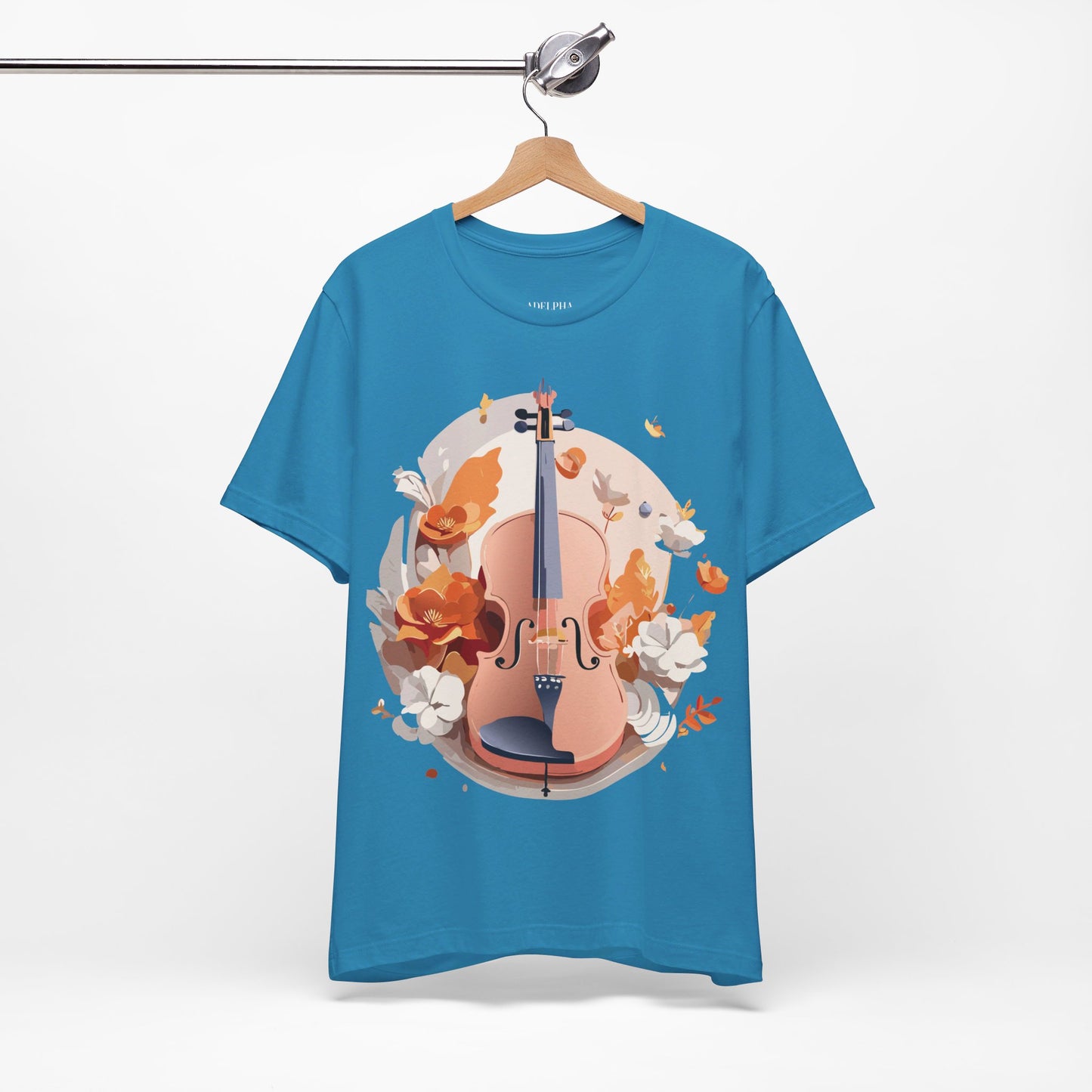 T-shirt en coton naturel - Collection Musique