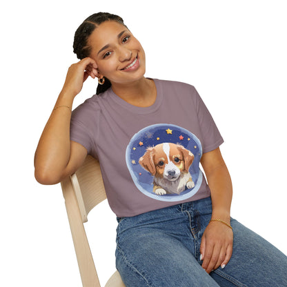 Unisex Gildan Softstyle 64000 Dog Shirt Tee Ring Spun Cotton