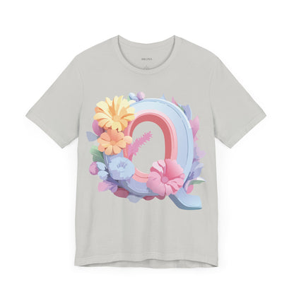 Letter Shirt, Letter Q Shirt - ADELPHA