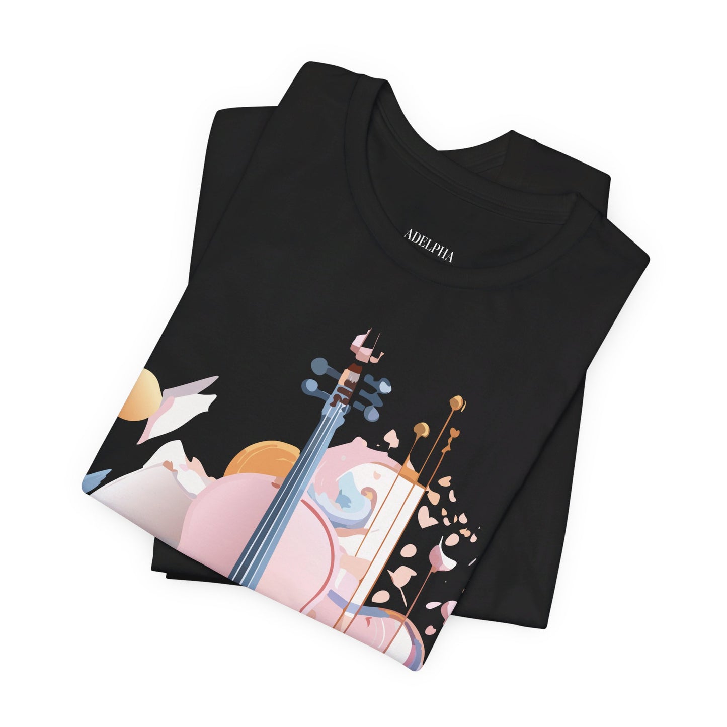 T-shirt en coton naturel - Collection Musique