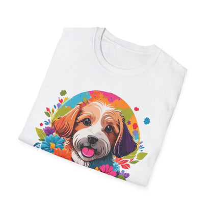 Unisex Dog Shirt Softstyle Cotton Tee Gildan 64000 Animal Tee