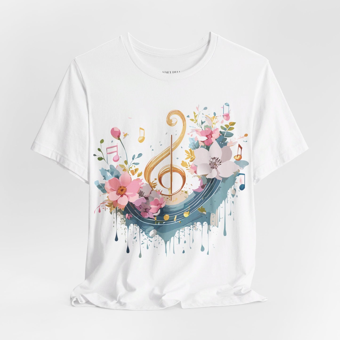 T-shirt en coton naturel - Collection Musique