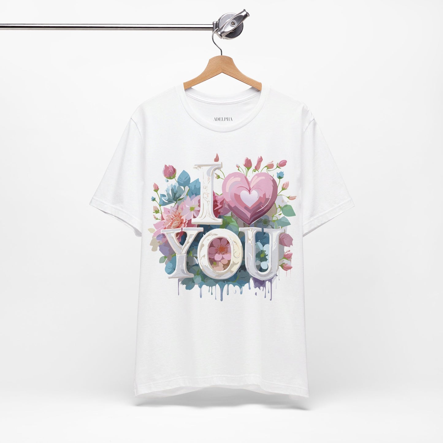 Natural Cotton Tee Shirt - Love story Collection