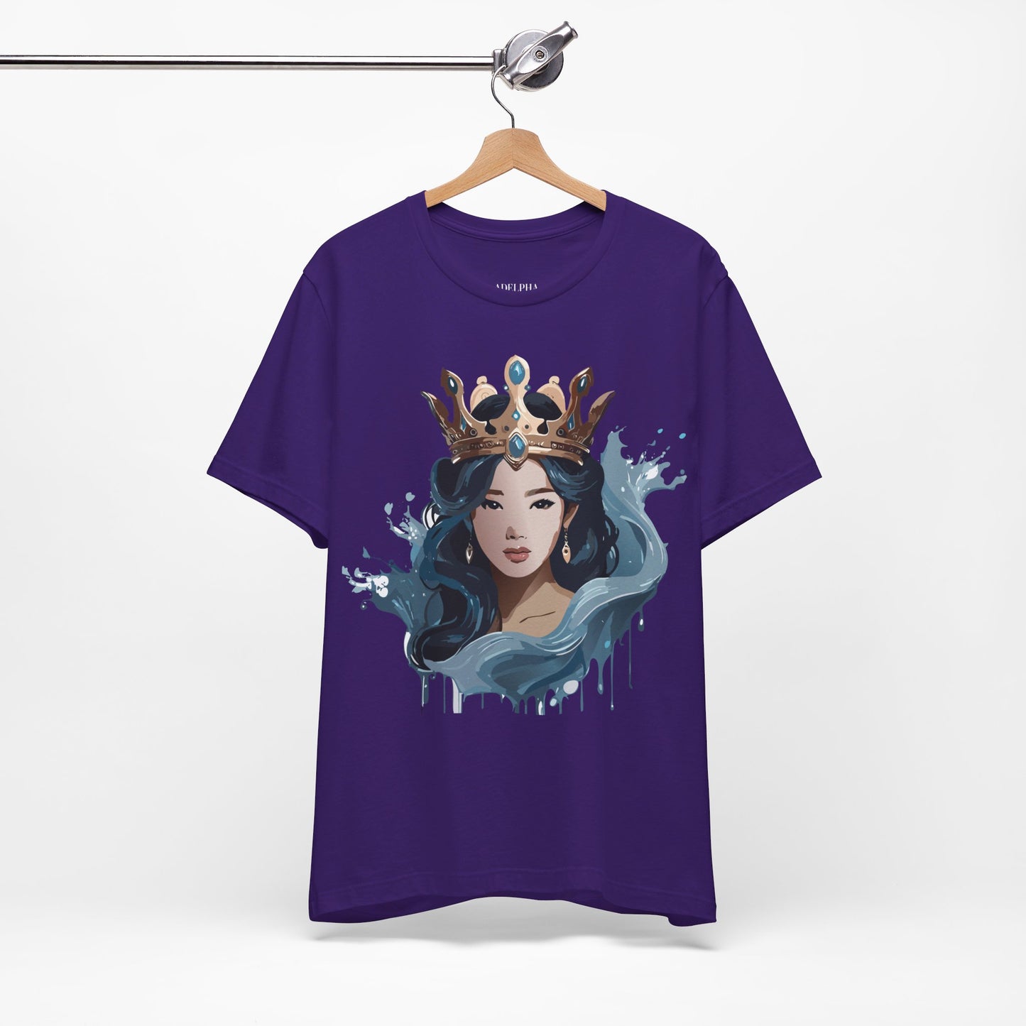 T-Shirt aus natürlicher Baumwolle – Queen Collection