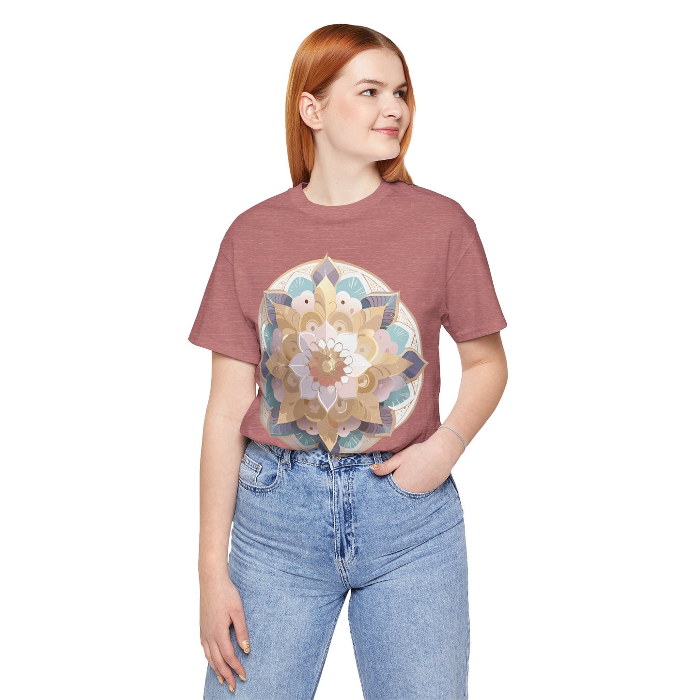 Natural Cotton Tee Shirt - Medallion Collection