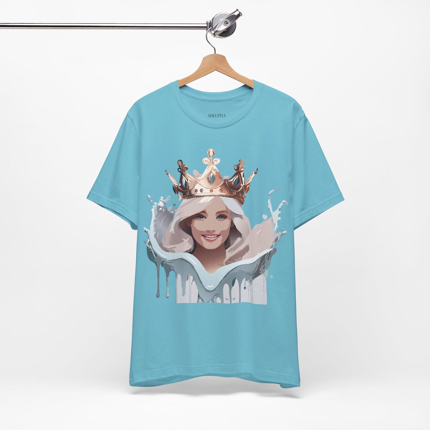 T-shirt en coton naturel - Collection Queen