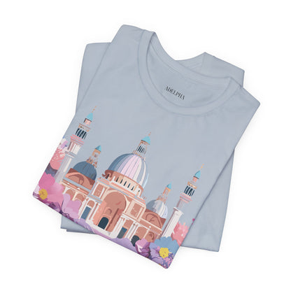 Natural Cotton Tee Shirt - Beautiful Places Collection - Venice Printify