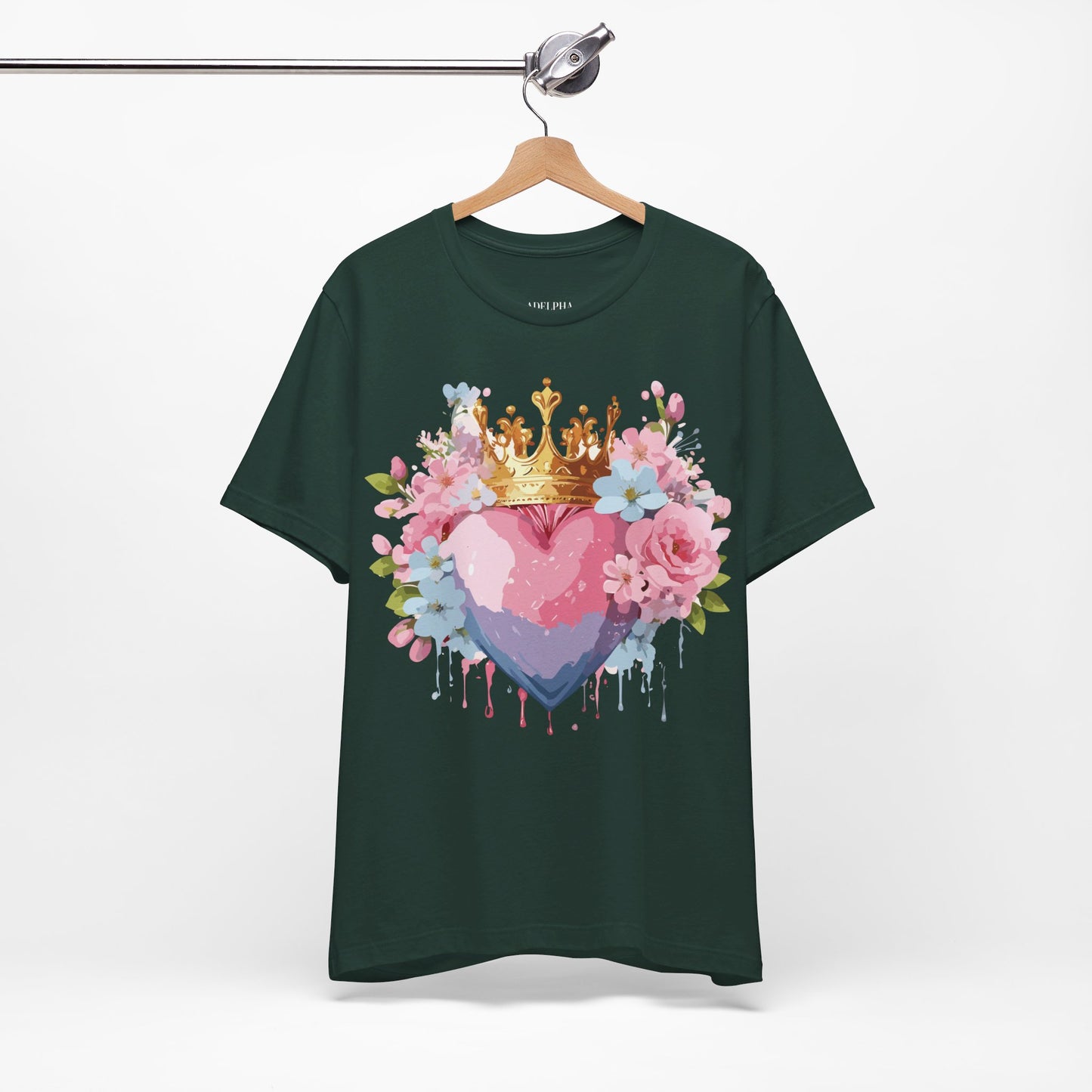 T-shirt en coton naturel - Collection Love Story