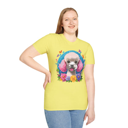 Dog Shirt With Animals Unisex Softstyle Tee 100 Percent Cotton Gildan 64000