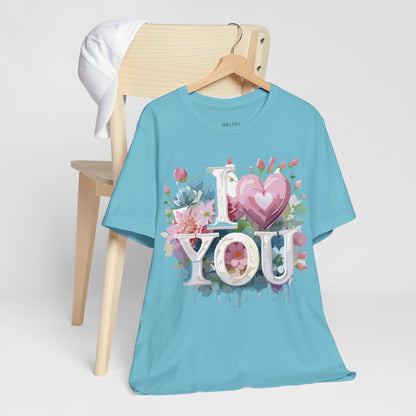 Natural Cotton Tee Shirt - Love story Collection Printify