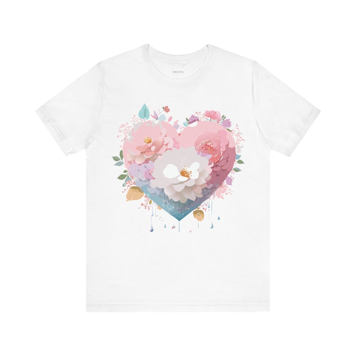 T-shirt en coton naturel - Collection Love story