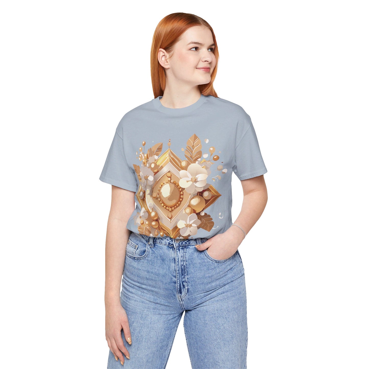 T-Shirt aus natürlicher Baumwolle – Queen Collection