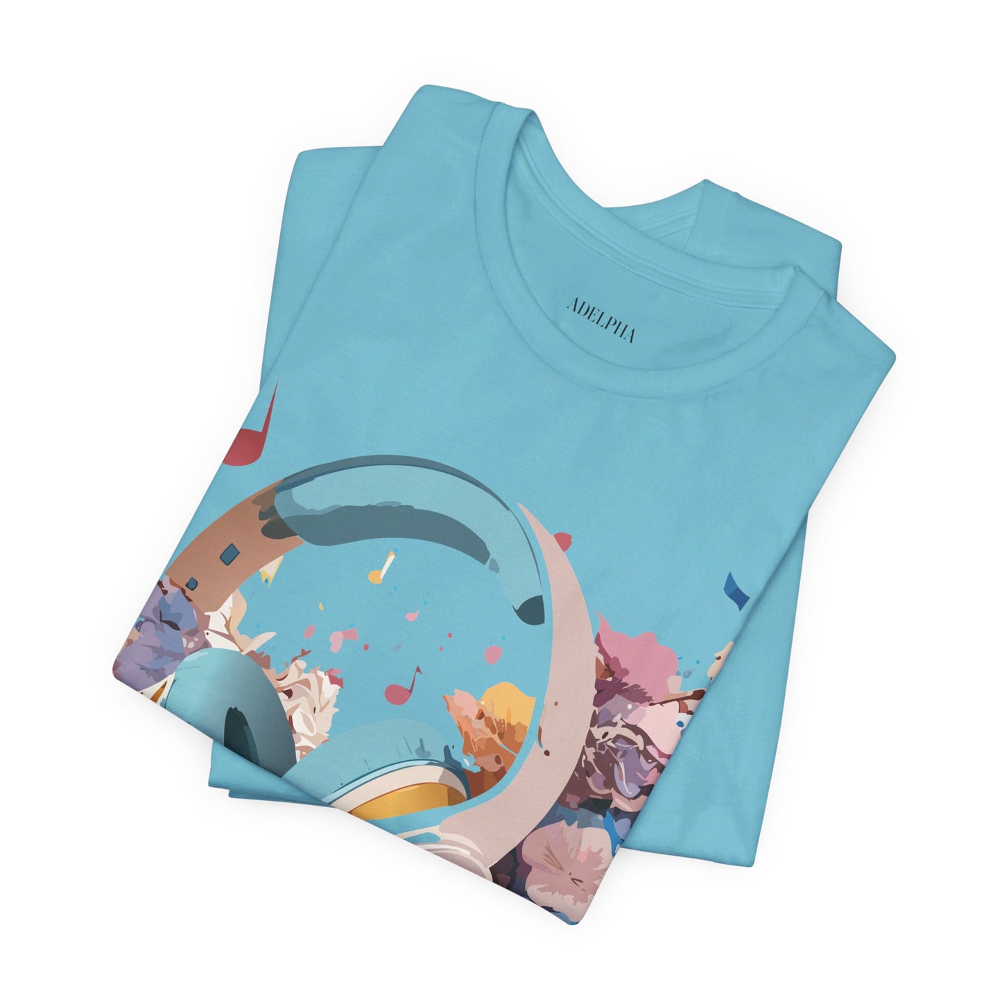 T-shirt en coton naturel - Collection Musique