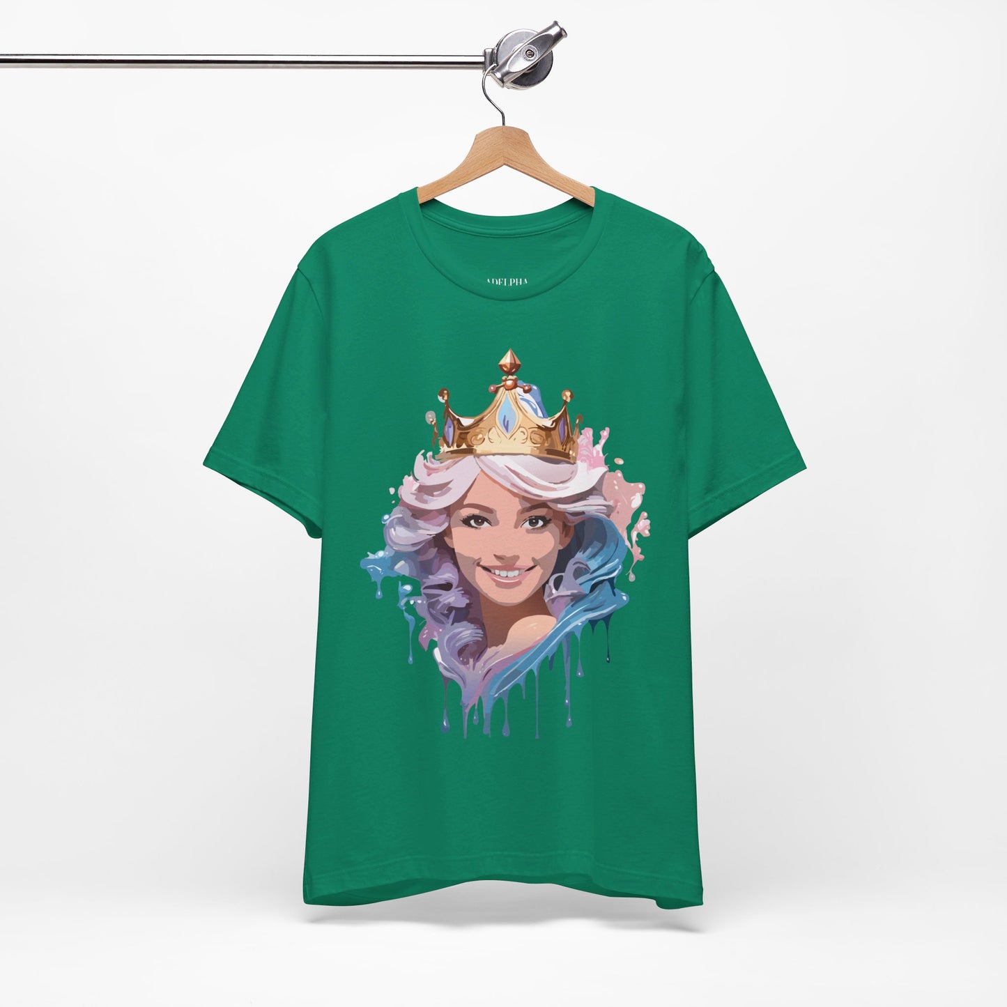 T-shirt en coton naturel - Collection Queen