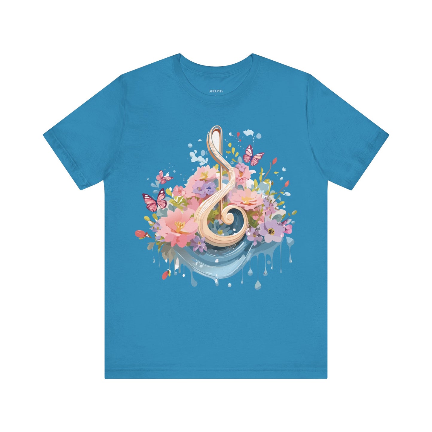 T-shirt en coton naturel - Collection Musique