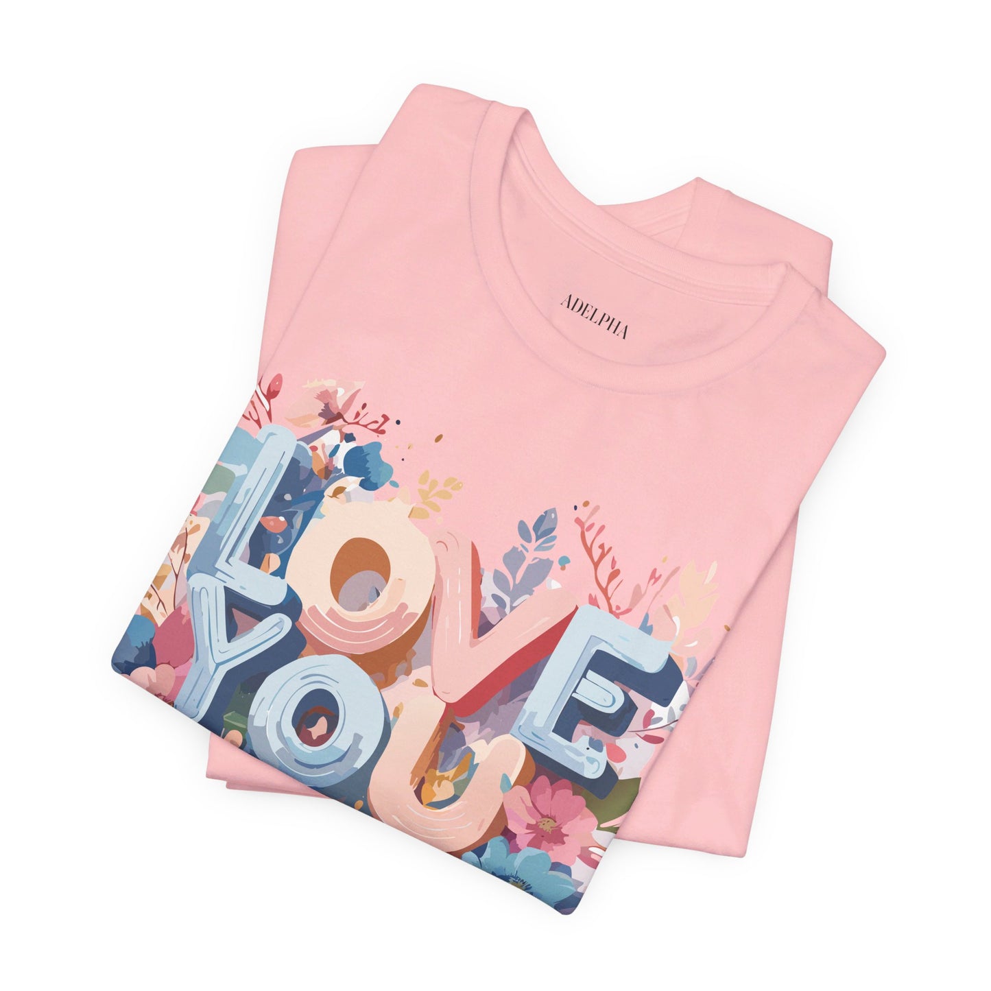 T-shirt en coton naturel - Collection Love story