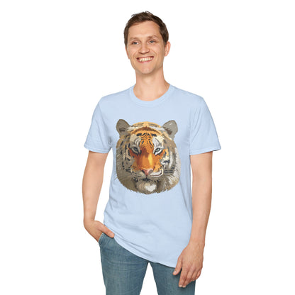 Unisex Tiger Shirt Animal Print Tee Gildan Softstyle Cotton Quality