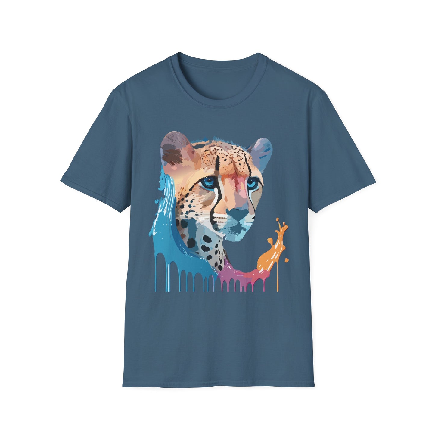 Cheetah Shirt, Shirt with Cheetah, Cheetah Tee, Shirt with Animals
